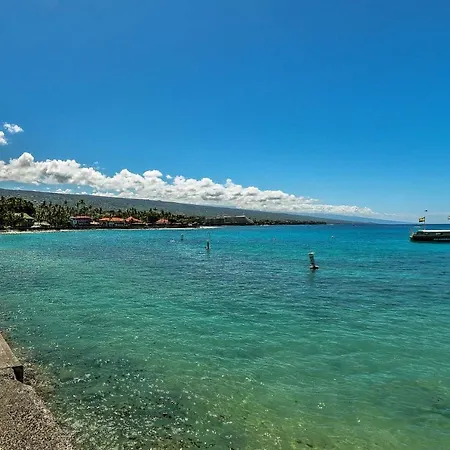 Downtown Air Conditioned Condo Walk To Beaches Kailua-Kona Exterior foto